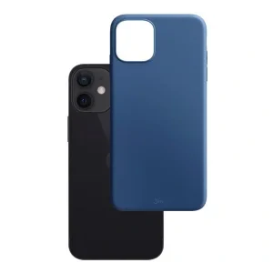 Husa Cover Silicon Mat 3mk pentru iPhone 13 Albastru