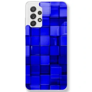 Husa Fashion Mobico pentru Samsung Galaxy A52/A52 5G The Blue Cube