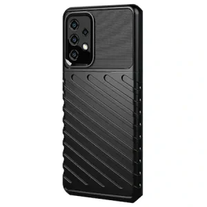 Husa Cover Silicon Carbon pentru Samsung Galaxy S21 FE Negru