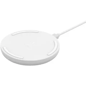 Belkin Boost Charge 10W Wireless Charging Pad (AC Adapter Not Included) Alb
