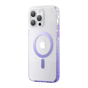Husa Cover Kingxbar&amp;PQY Ice Crystal Series pentru iPhone 14 Plus Purple