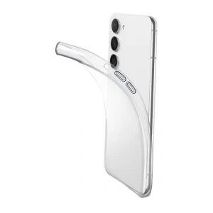 Husa Cover Cellularline Silicon slim pentru Samsung Galaxy S23  Plus Transparent