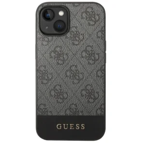 Husa Cover Guess Bottom Stripe pentru iPhone 14 Plus Grey
