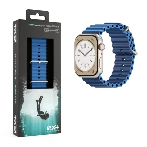 Curea Ceas H2O Next One pentru Apple Watch 45/49 mm AW-4549-H2O-BLU Albastru