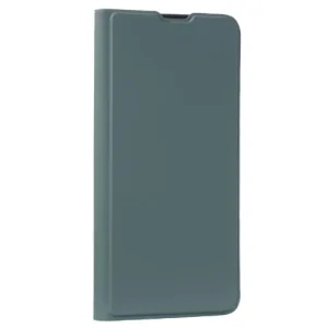 Husa Book Silicon Flip pentru iPhone 13 Pro Verde