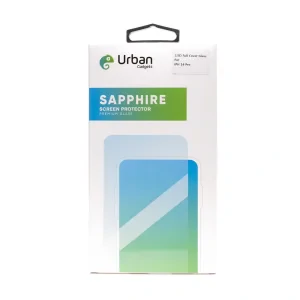 Folie Sticla Urban Gadgets Sapphire 2.5D Full pentru iPhone 14 Pro, Negru