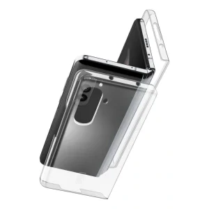Husa Spate Cellularline Hard Clear pentru Samsung Galaxy Z Fold 4, Transparent