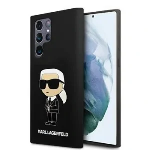 Husa spate Karl Lagerfeld silicon NFT pentru Samsung Galaxy S24 Ultra Negru