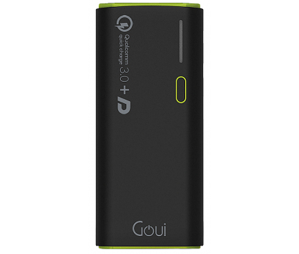 Baterie Externă Goui Kashi +D, 17000 mAh, Quick Charge 3.0 și 2xUSB, Negru thumb
