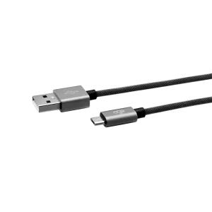 Cablu Date Micro Usb Ego  3A 0.3m Gri