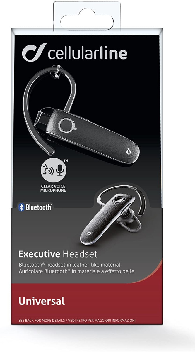 Casca Bluetooth Handsfree Cellularline Executive Negru thumb