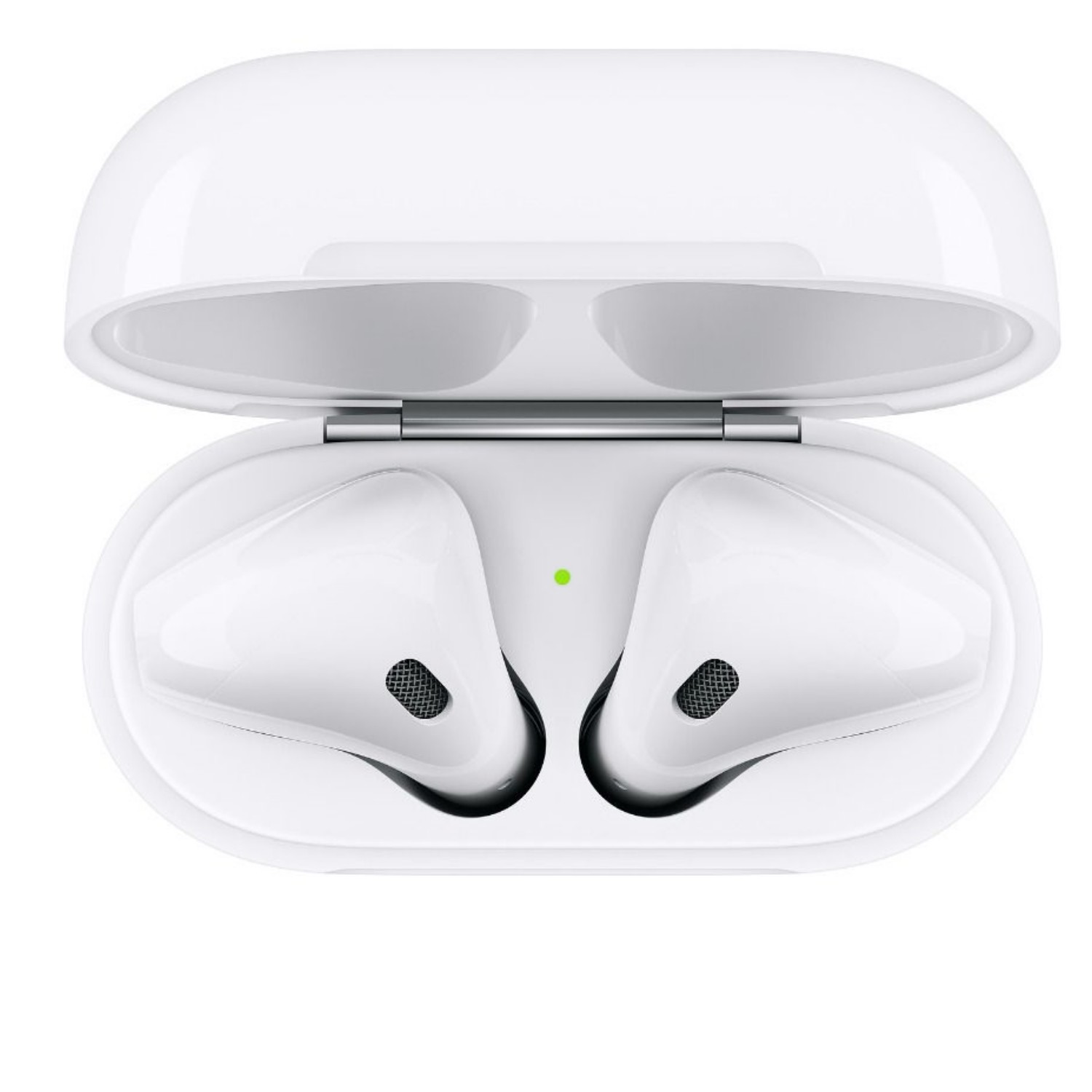 Casti Bluetooth Apple  AirPods 2 Alb thumb