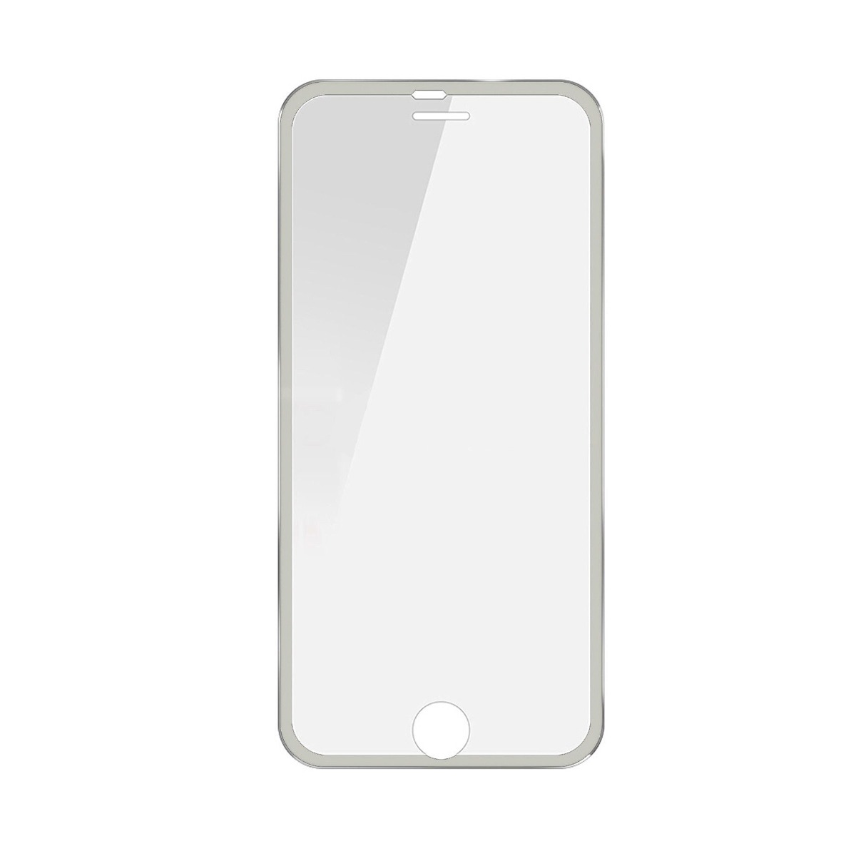 Folie iPhone 7/8/SE 2 Titanium, Argintie thumb