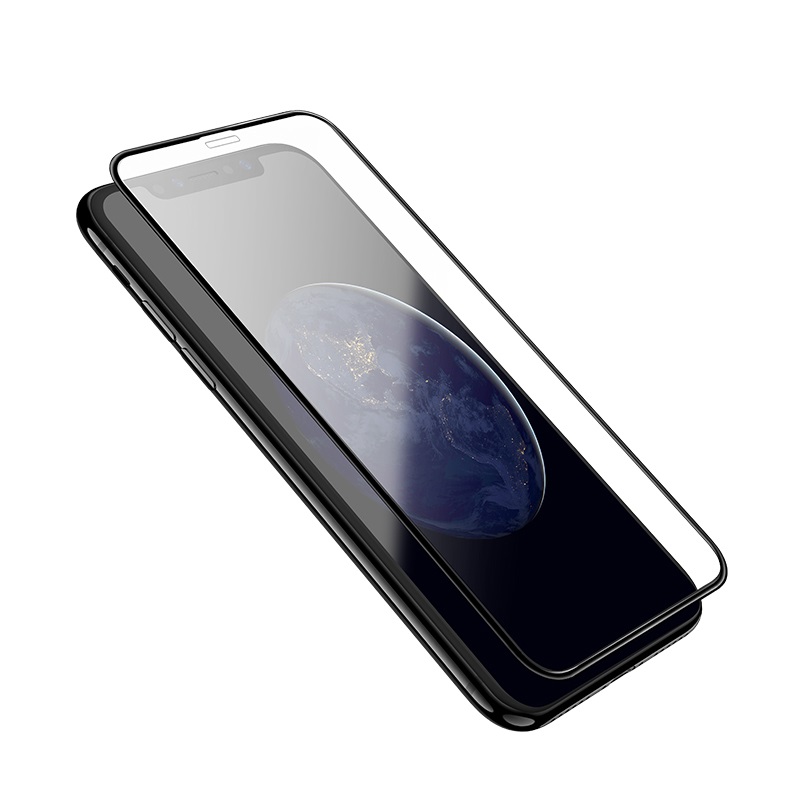 Folie sticla Hoco Nano 3D, iPhone XS Max/11 Pro Max, Negru thumb