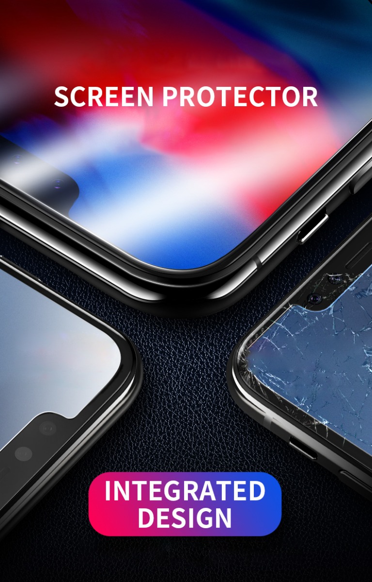 Folie sticla iPhone XS Max/ 11 Pro Max, Negru Contakt thumb