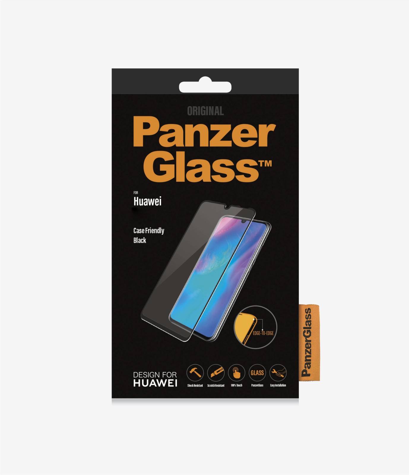 Folie Sticla PanzerGlass pentru Huawei P30 Pro Negru thumb