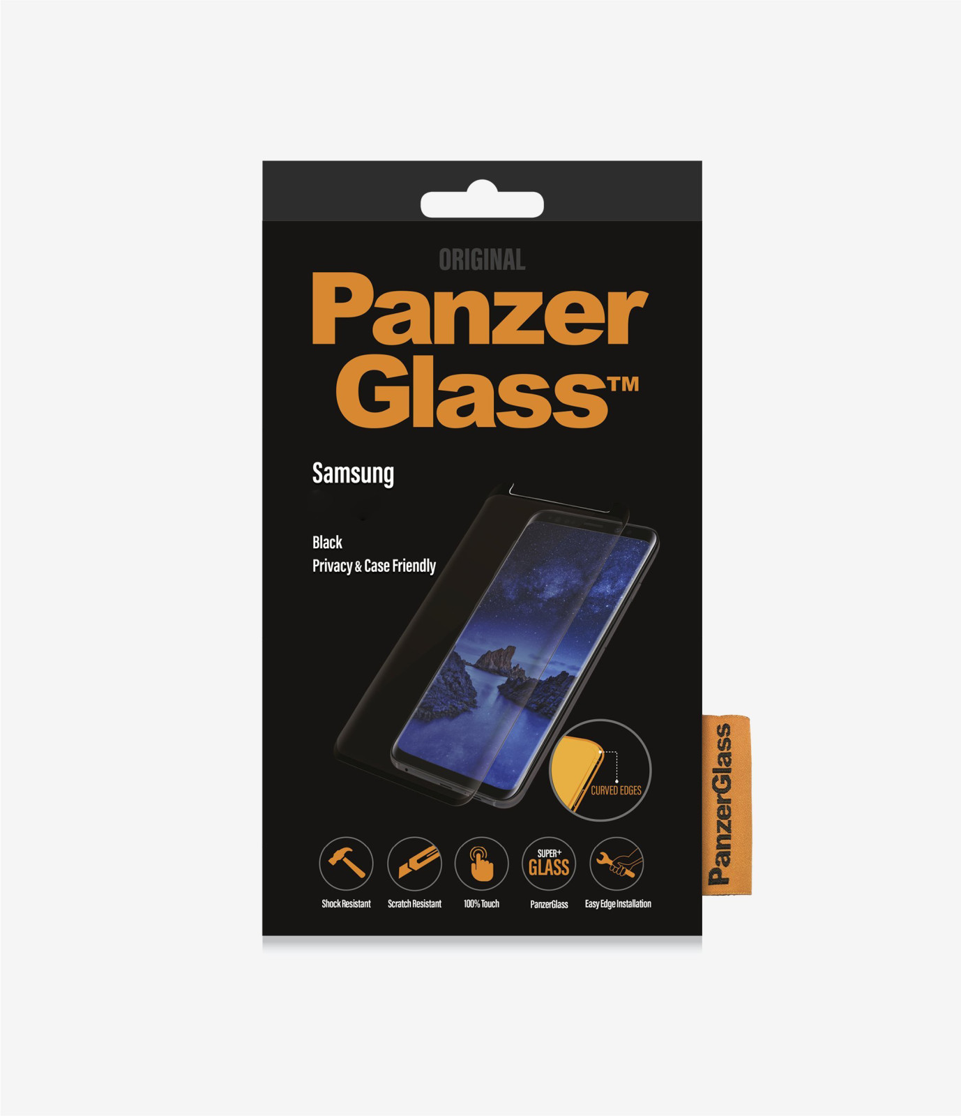 Folie Sticla Privacy PanzerGlass pentru Samsung Galaxy S20 Ultra Negru thumb