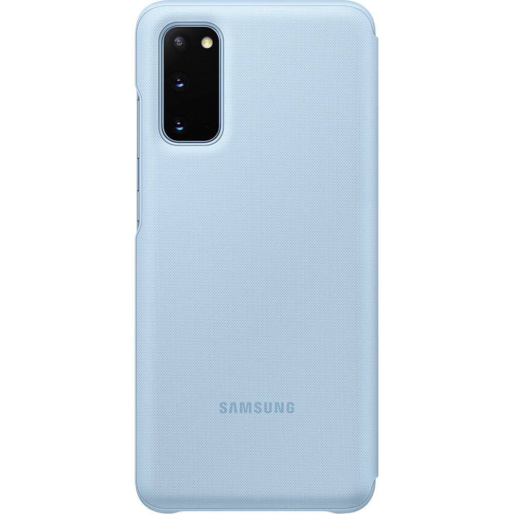 Husa Book Led Samsung pentru Samsung Galaxy S20 Albastru thumb