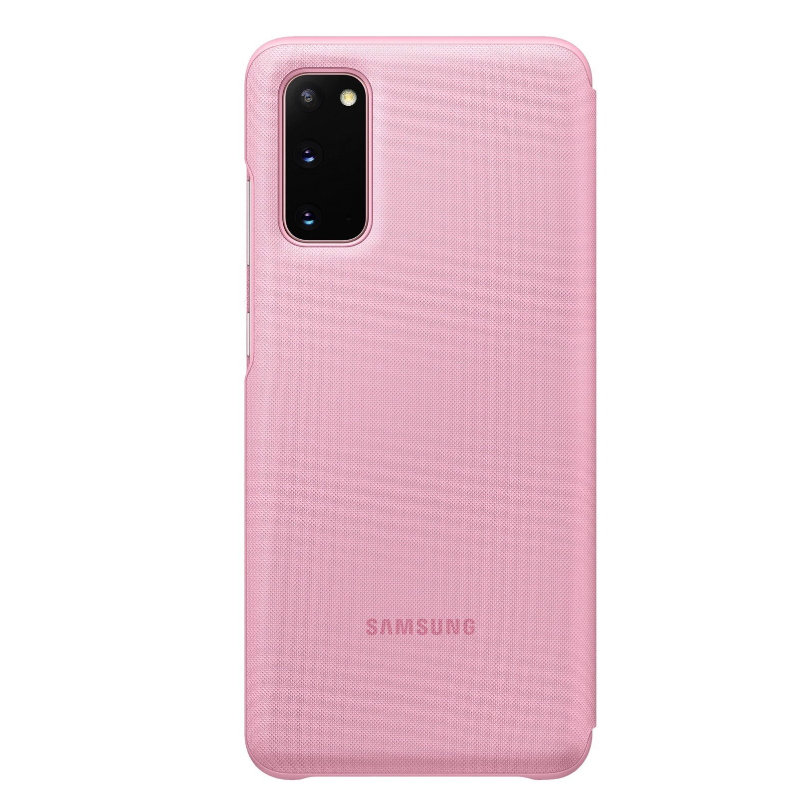 Husa Book Led Samsung pentru Samsung Galaxy S20 Roz thumb