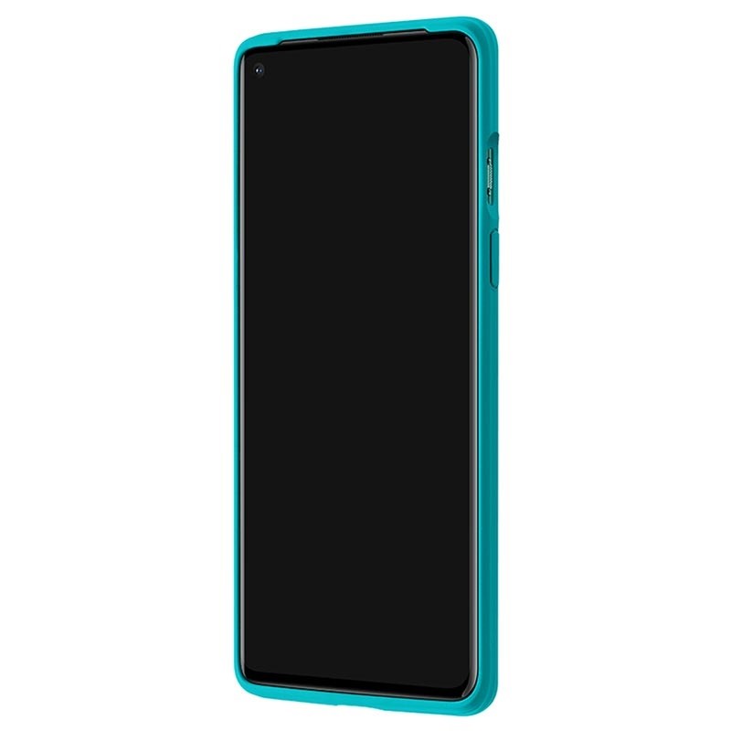 Husa Cover  Bumper Sandstone pentru OnePlus 8, Albastru thumb