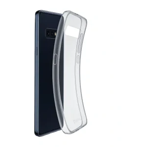 Husa Cover Cellularline Silicon slim pentru Samsung Galaxy S10 Lite Transparent