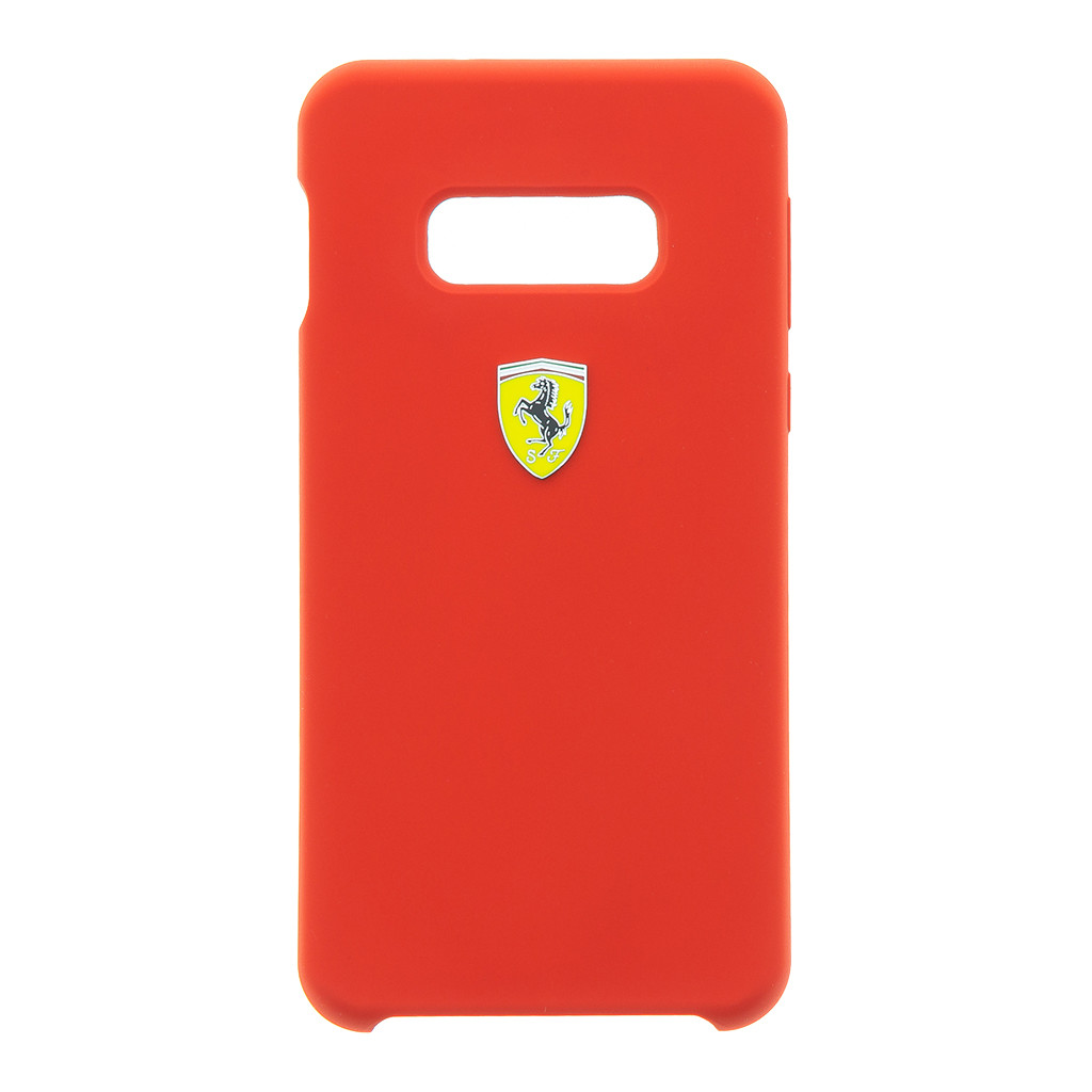 Husa Cover Ferrari SF Silicone pentru Samsung Galaxy S10e Rosu thumb