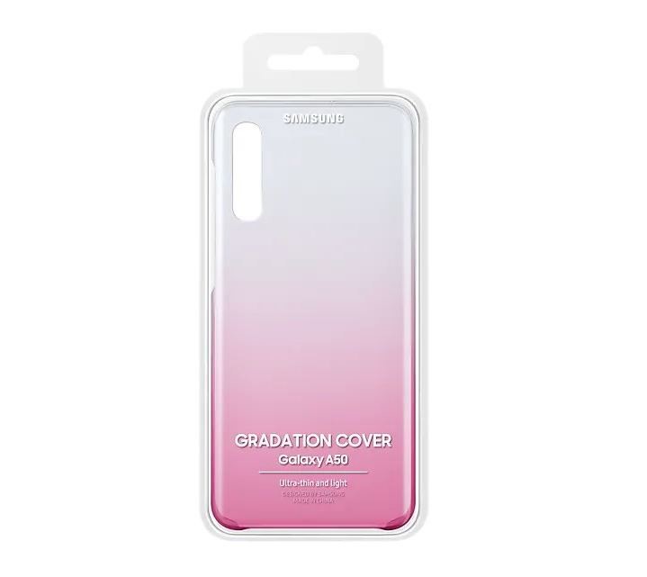 Husa Samsung Hard Gradiation Cover pentru Samsung Galaxy A50 Pink thumb