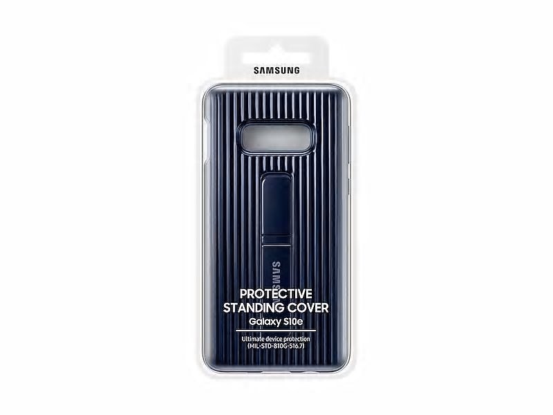 Husa Cover Hard Samsung Standing pentru Samsung Galaxy S10e Albastru thumb
