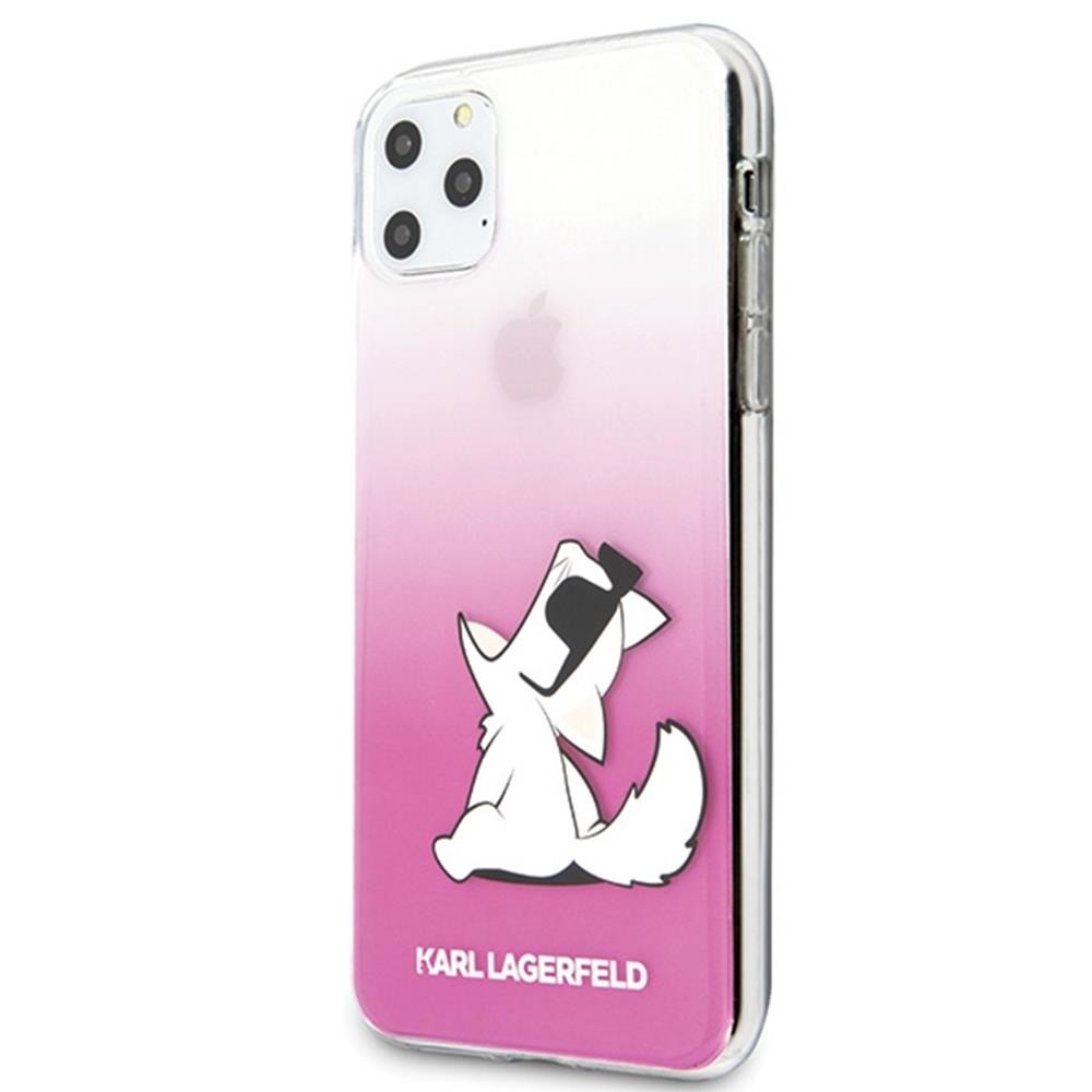 Husa Cover Karl Lagerfeld Choupette Fun pentru iPhone 11 Pro Max Roz thumb