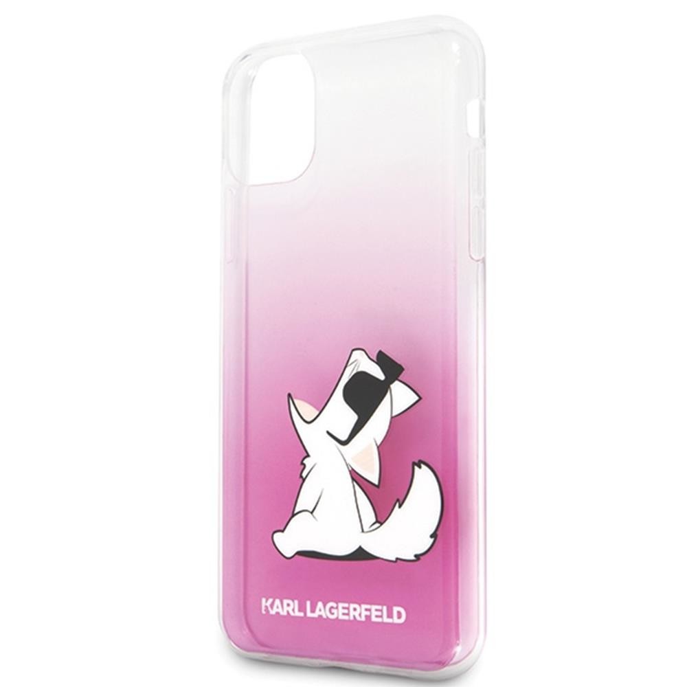 Husa Cover Karl Lagerfeld Choupette Fun pentru iPhone 11 Pro Max Roz thumb