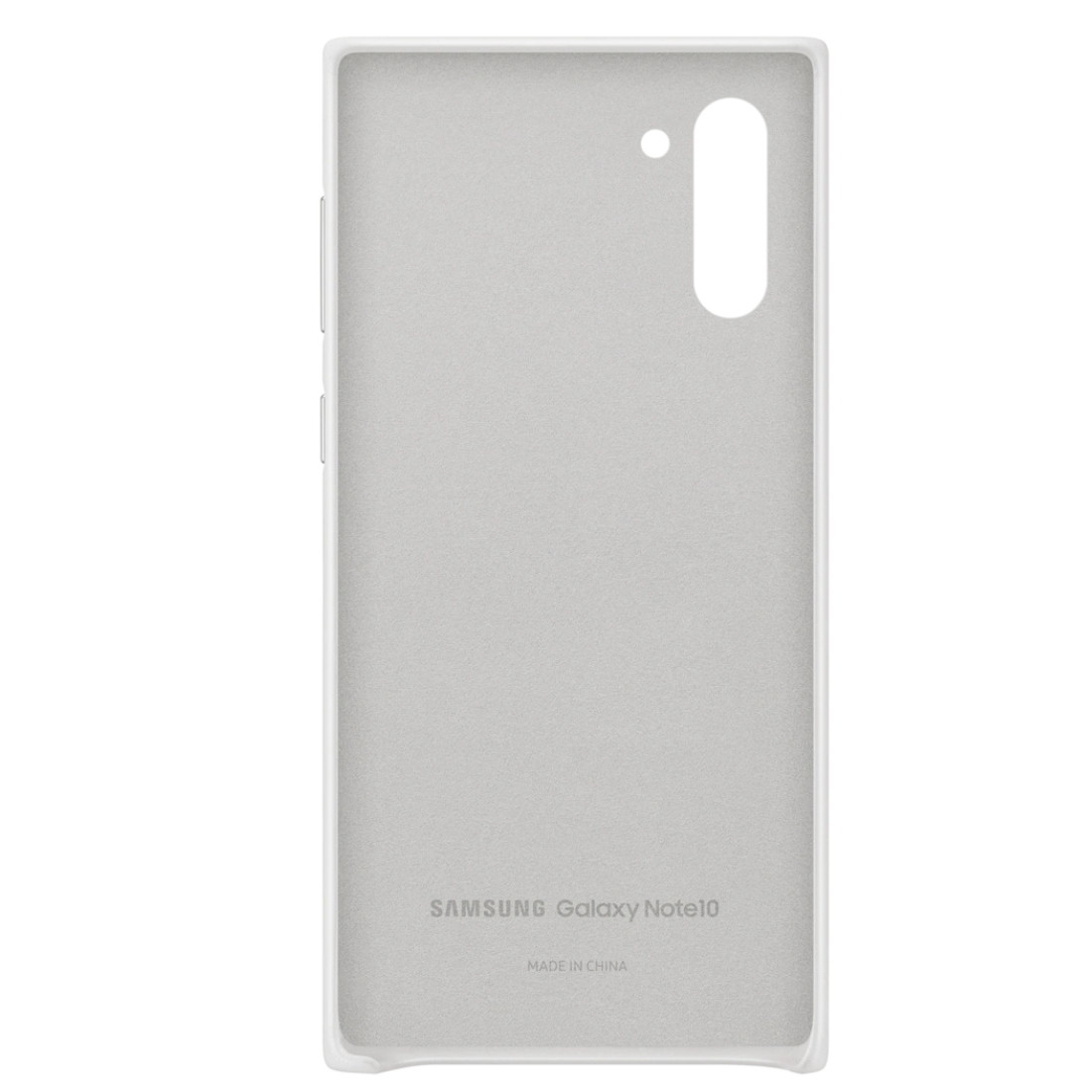 Husa Cover Leather Samsung pentru Samsung Galaxy Note 10 Alb thumb