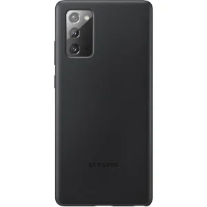 Husa Cover Leather Samsung pentru Samsung Galaxy Note 20 Negru
