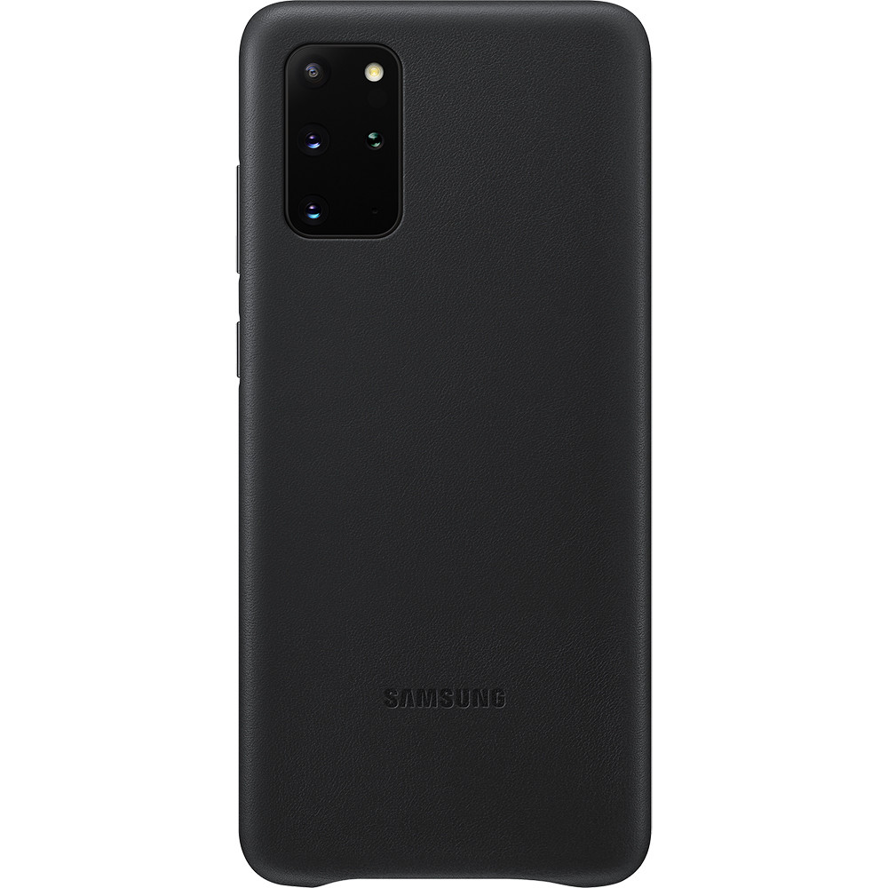 Husa Cover Leather Samsung pentru Samsung Galaxy S20 Plus Negru thumb