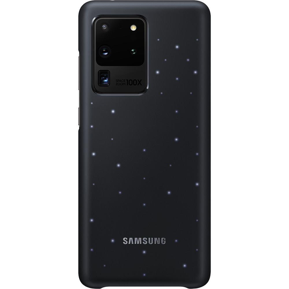 Husa Cover Led Samsung pentru Samsung Galaxy S20 Ultra Negru thumb