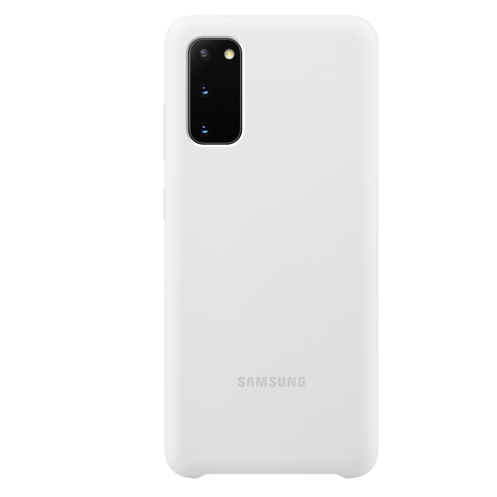 Husa Cover Silicon Samsung pentru Samsung Galaxy S20 Alb thumb
