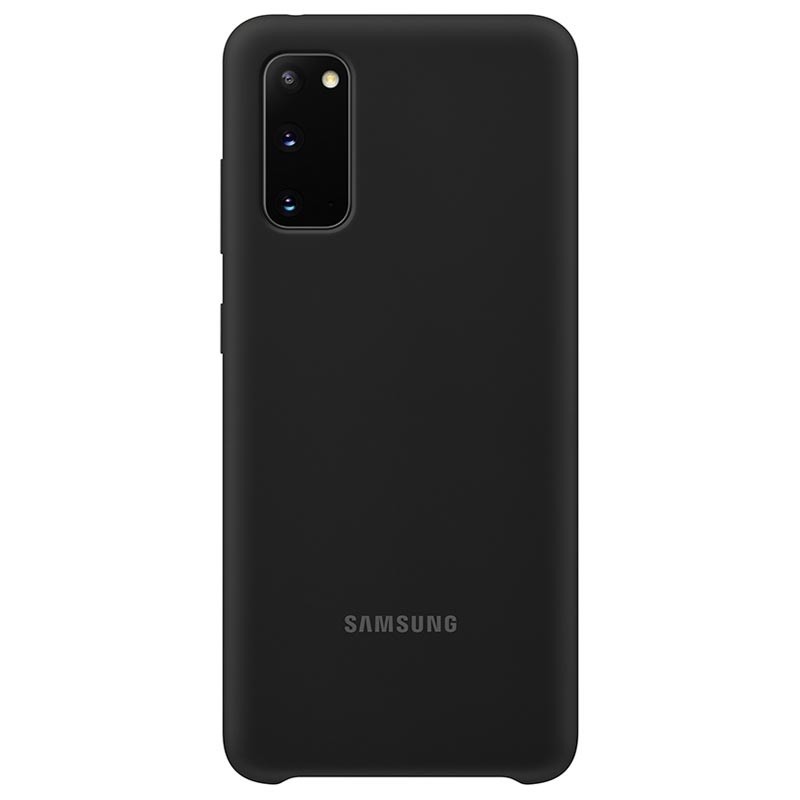 Husa Cover Silicon Samsung pentru Samsung Galaxy S20 Negru thumb