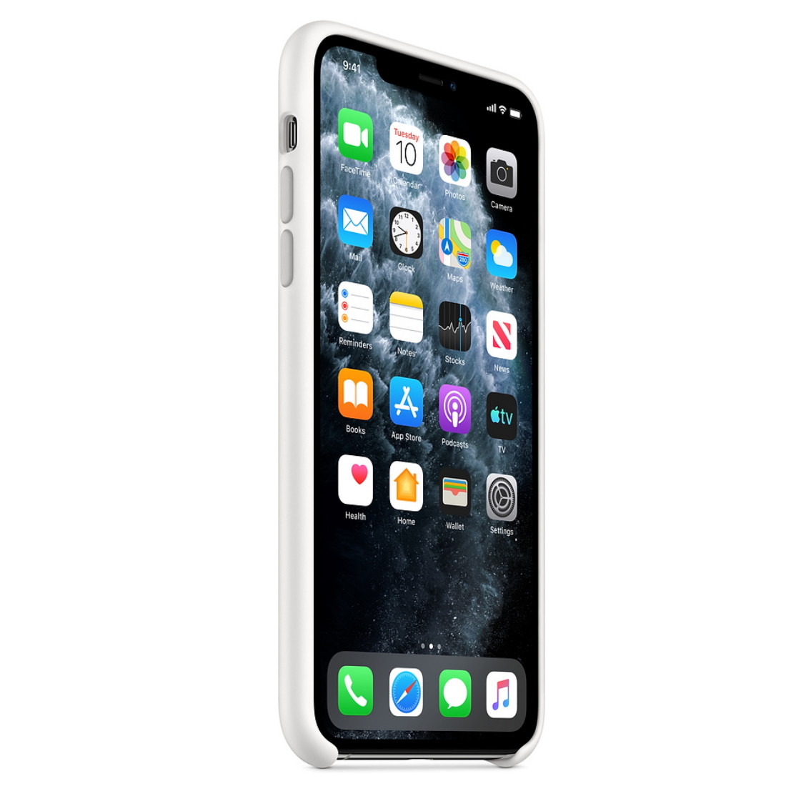 Husa Cover Silicone Apple pentru iPhone 11 Pro Max  Alb thumb
