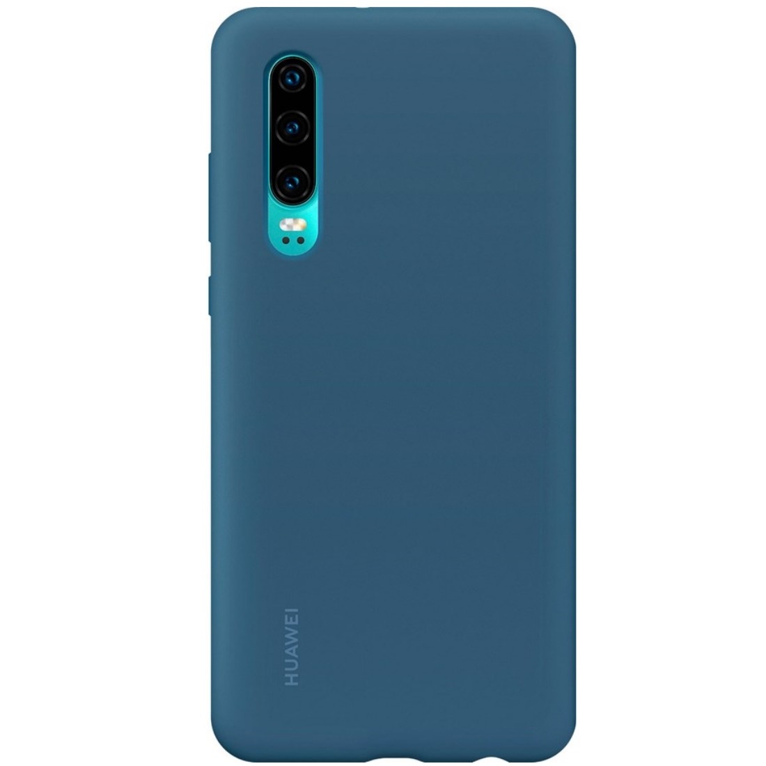 Husa Cover Silicone Huawei pentru Huawei P30 Blue thumb