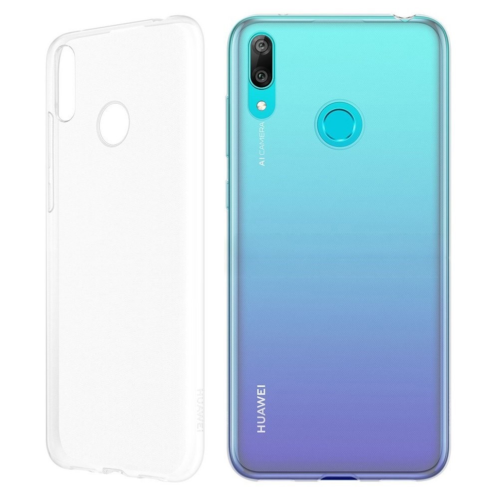 Husa Cover Silicone Huawei pentru Huawei Y6 2019 Clear thumb