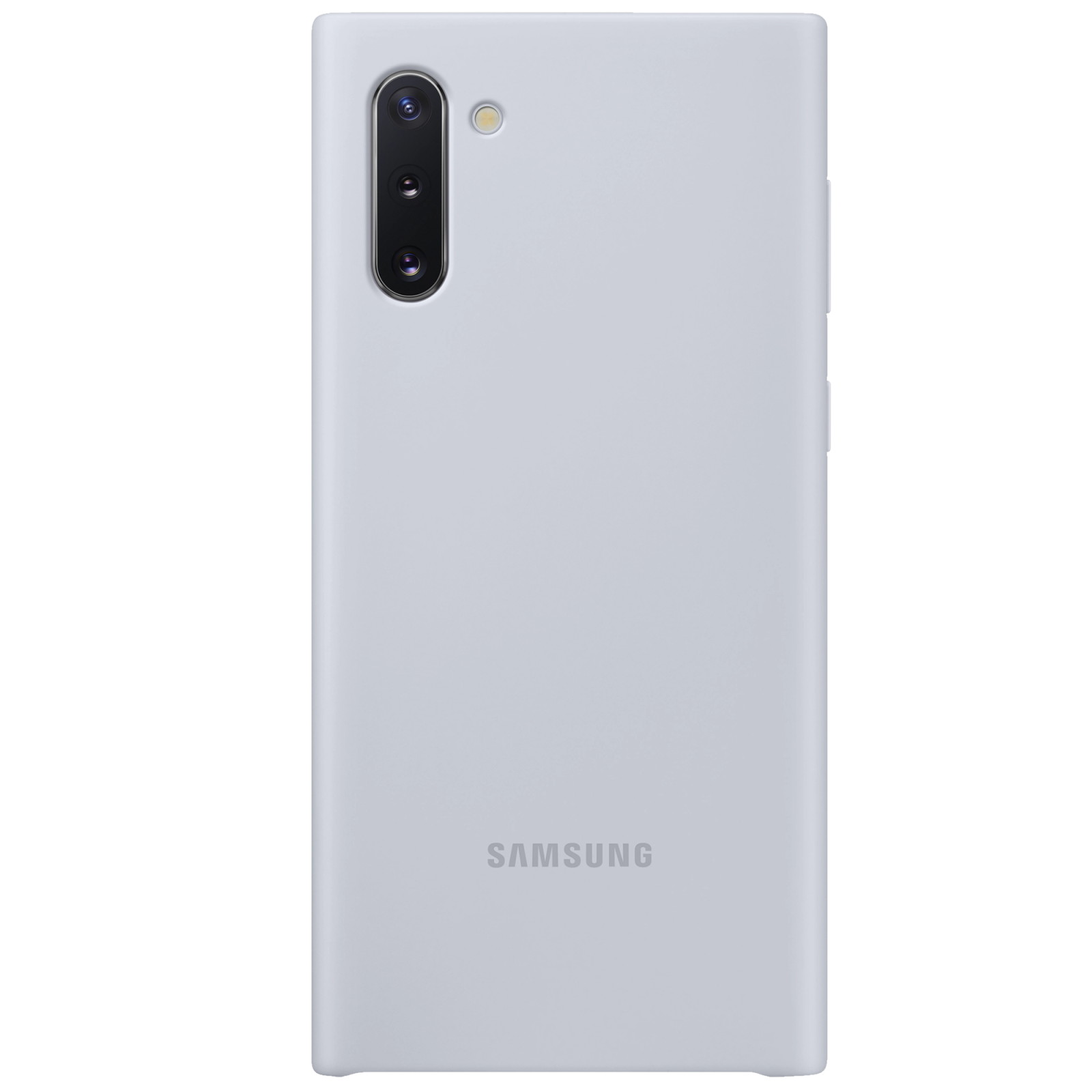 Husa Cover Silicone Samsung pentru Samsung Galaxy Note 10 Argintiu thumb