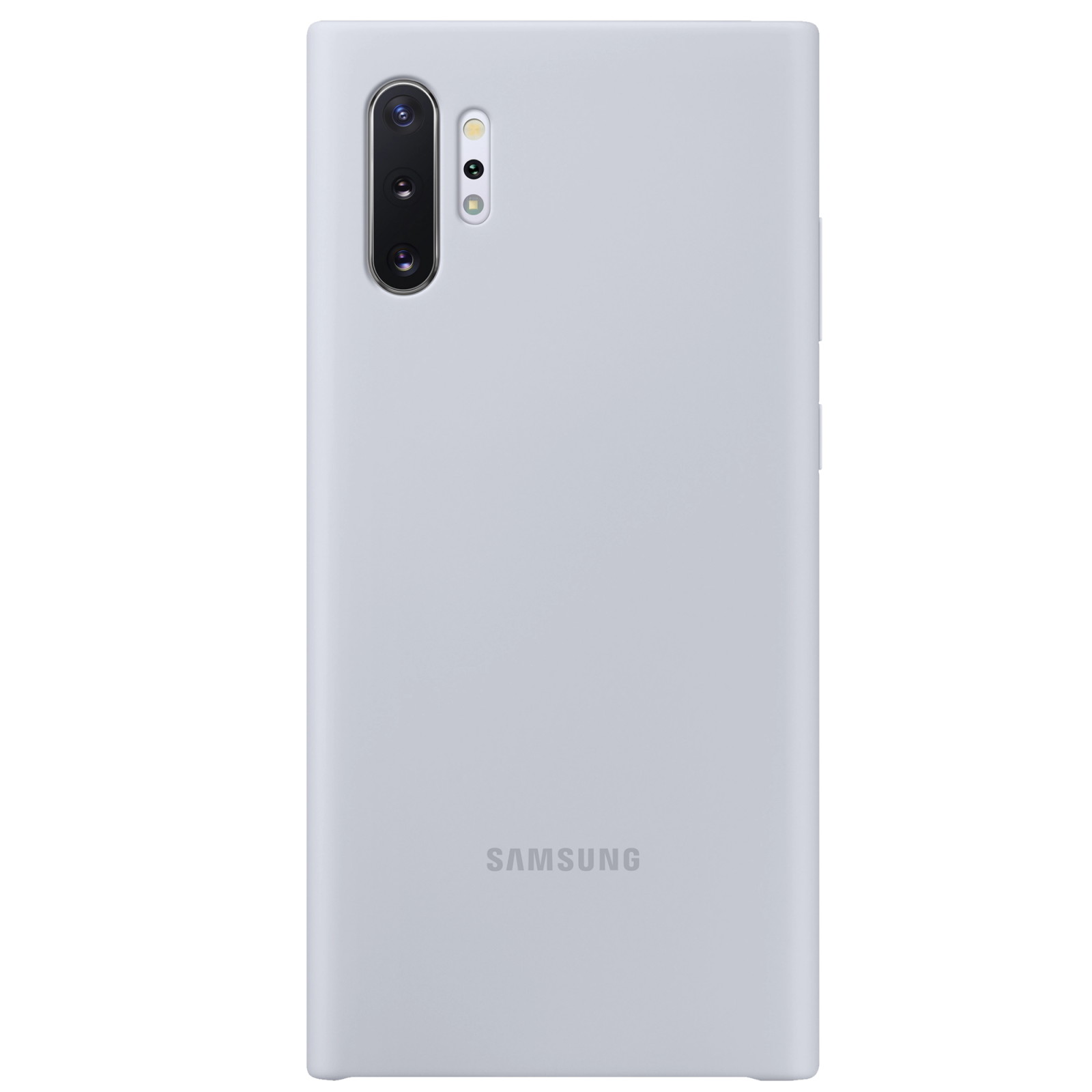 Husa Cover Silicone Samsung pentru Samsung Galaxy Note 10 Plus Argintiu thumb