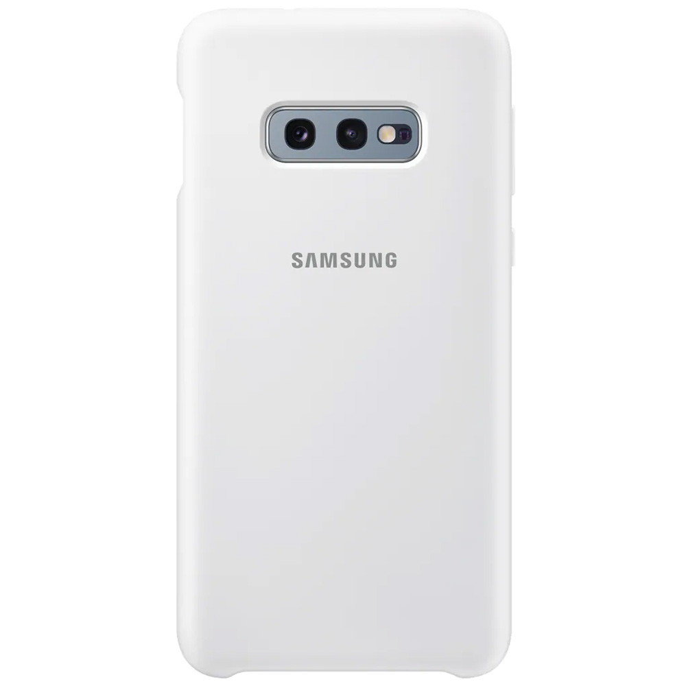 Husa Cover Silicone Samsung pentru Samsung Galaxy S10e Alb thumb