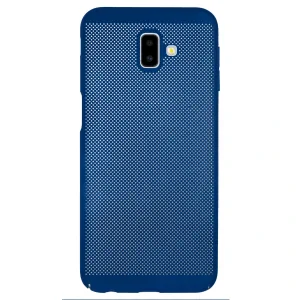 Husa hard Samsung Galaxy J6 Plus Albastru- Model perforat