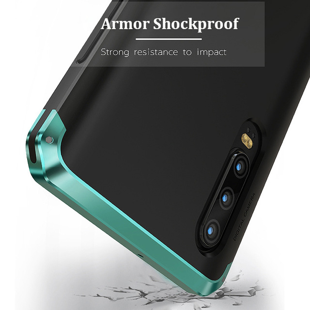 Husa iPhone XS Max Shockproof Armor Cover, Rama Verde thumb