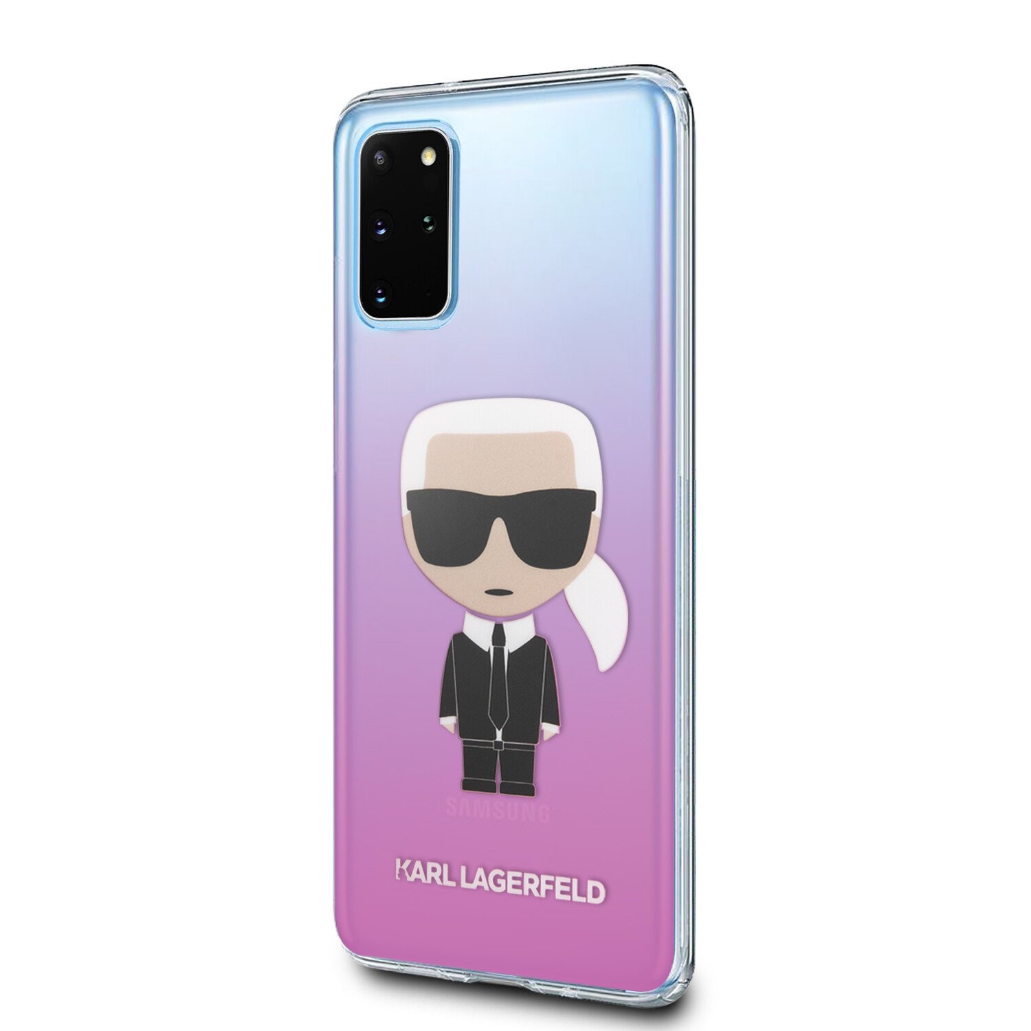 Husa Karl Lagerfeld Degrade pentru Samsung Galaxy S20 Plus Roz thumb
