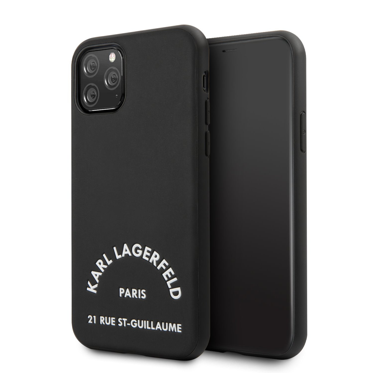 Husa Karl Lagerfeld Rue St Gullaume iPhone 11 Pro Max Negru thumb