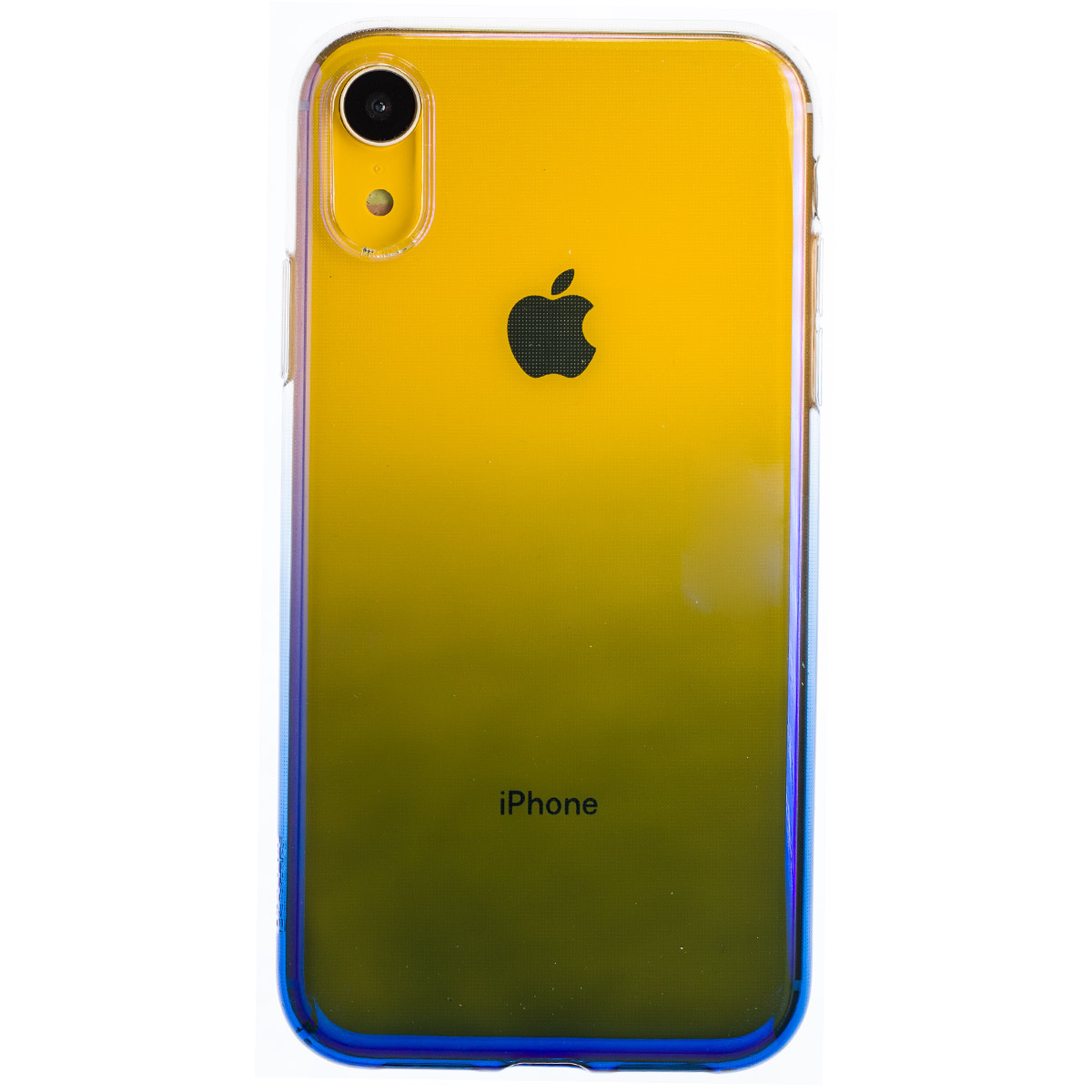 Husa Silicon Glow iPhone XR, Baseus Albastra thumb