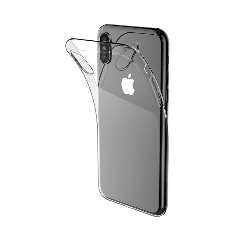 Husa Silicon Premium TPU iPhone XS Max, Transparent Borofone thumb