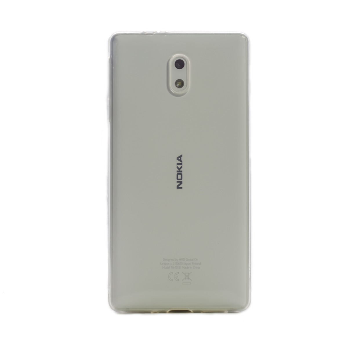 Husa silicon slim Nokia 3, Contakt Transparenta thumb