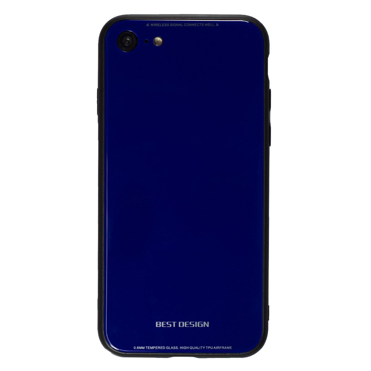 Husa Spate Oglinda iPhone 8/SE 2 Albastru thumb